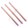 Copper Layer 0.25mm 17.2mm  16mm 5/8'' 3/4'' 8ft 10ft  Copper weld rod ground rod earth rod